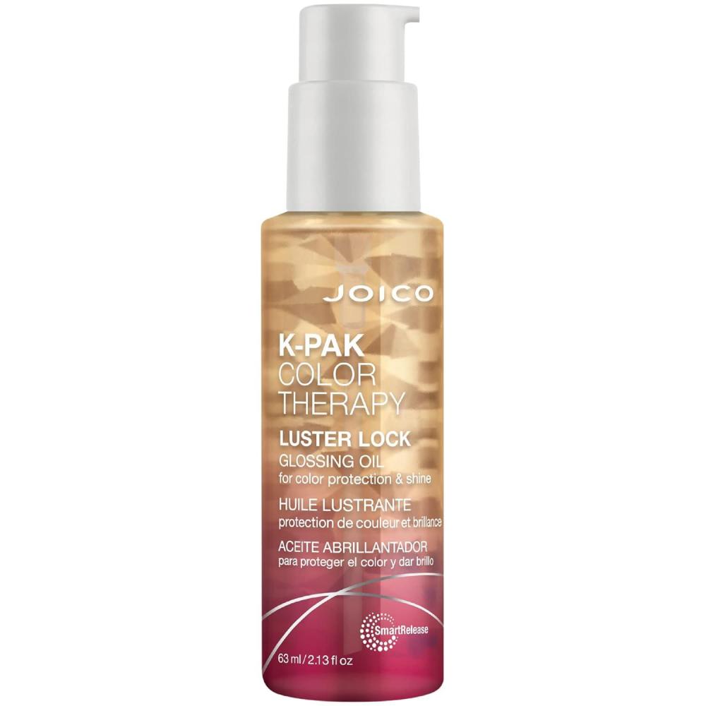 imageJoico KPAK Color Therapy Luster Lock Glossing Oil  For ColorTreated Hair  For ColorProtection ampamp Shine  Tame Frizz  With Keratin ampamp Argan Oil213 Fl Oz Pack of 1