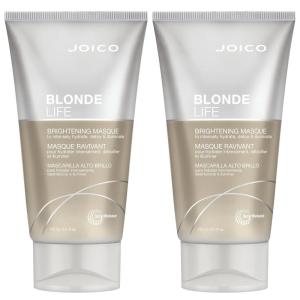 imageJoico Blonde Life Brightening Masque  For Blonde Hair  Instant Hydration  Neutralize Chlorine ampamp Detoxify Hair  Add Softness ampamp Smoothness  Sulfate Free  Fortified With Monoi ampamp Tamanu Oil1 Count Pack of 2
