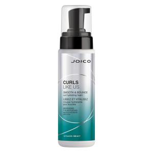 imageJoico Curls Like Us Smooth ampamp Bounce Curl Hydrating Foam  For Curly Hair  Reduce Frizz  Enhance Curl Patterns  72Hour Humidity Protection  With Moringa Seed ampamp Algae Oil  67 Fl Oz