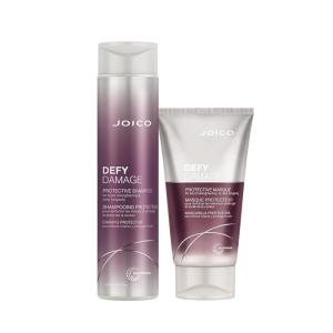 imageJoico Defy Damage Protective Set  For ColorTreated Hair  Strengthen Bonds ampamp Preserve Hair Color  With Moringa Seed Oil ampamp ArginineShampoo  masque