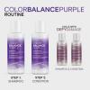 imageJoico Color Balance Purple Conditioner  For Cool Blonde or Gray Hair  Eliminate Brassy Yellow Tones  Boost Color Vibrancy ampamp Shine  UV Protection  With Rosehip Oil ampamp Green Tea Extract17 Fl Oz Pack of 1