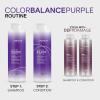 imageJoico Color Balance Purple Conditioner  For Cool Blonde or Gray Hair  Eliminate Brassy Yellow Tones  Boost Color Vibrancy ampamp Shine  UV Protection  With Rosehip Oil ampamp Green Tea Extract338 Fl Oz Pack of 1