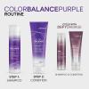 imageJoico Color Balance Purple Conditioner  For Cool Blonde or Gray Hair  Eliminate Brassy Yellow Tones  Boost Color Vibrancy ampamp Shine  UV Protection  With Rosehip Oil ampamp Green Tea Extract85 Fl Oz Pack of 1