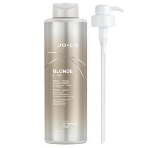 imageJoico Blonde Life Brightening Conditioner  For Blonde Hair  Illuminate Hydration ampamp Softness  Add Softness ampamp Smoothness  Sulfate Free  With Monoi ampamp Tamanu Oil338 Fl Oz Pack of 1  With Pump