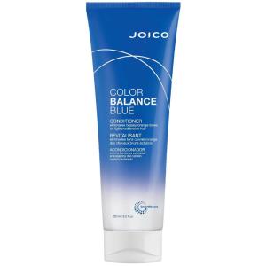 imageJoico Color Balance Blue Conditioner  For Lightened Brown Hair  Eliminate Brassy Orange Tones  Boost Color Vibrancy ampamp Shine  UV Protection  With Rosehip Oil ampamp Green Tea Extract85 Ounce  New Look