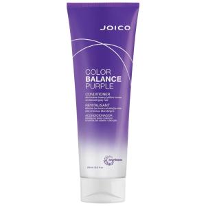 imageJoico Color Balance Purple Conditioner  For Cool Blonde or Gray Hair  Eliminate Brassy Yellow Tones  Boost Color Vibrancy ampamp Shine  UV Protection  With Rosehip Oil ampamp Green Tea Extract85 Fl Oz Pack of 1
