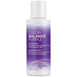 imageJoico Color Balance Purple Shampoo  For Cool Blonde or Gray Hair  Eliminate Brassy Yellow Tones  Boost Color Vibrancy ampamp Shine  UV Protection  With Rosehip Oil ampamp Green Tea Extract17 Fl Oz Pack of 1