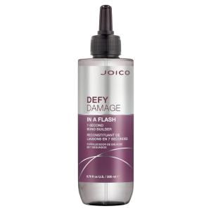 imageJoico Defy Damage In A Flash 7Second Bond Building Hair Treatment  With Liquid Keratin  Quick Bond Strengthening ampamp Protection  Color Safe  Unique LiquidToCrme Formula  71 Fl Oz