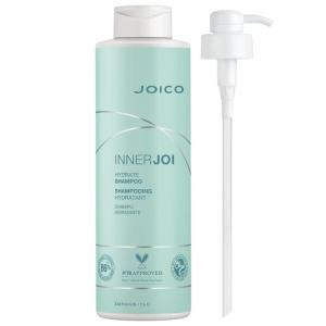 imageJoico InnerJoi Hydrate Shampoo  For Dry Hair ampamp Scalp  Sulfate ampamp Paraben Free  NaturallyDerived Vegan Formula338 Fl Oz  With Pump