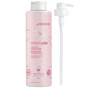 imageJoico InnerJoi Preserve Conditioner  For ColorProtection ampamp Shine  For ColorTreated Hair  Sulfate ampamp Paraben Free  NaturallyDerived Vegan Formula338 Fl Oz  With Pump