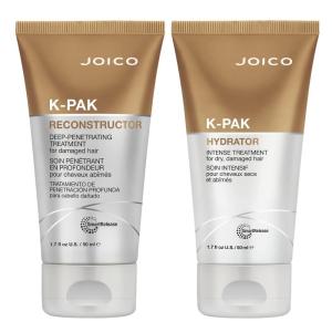 imageJoico KPAK Daily Reconstructing Set  For Damaged Hair  Restore Shine  Smooth ampamp Detangle  Eliminate Static  With Keratin ampamp Guajava Fruit ExtractTreatment Mini Set