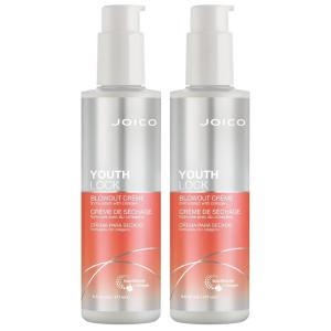 imageJoico YouthLock Blowout Crme Formulated With Collagen  Youthful Body ampamp Bounce  Strengthen ampamp Protect  Reduce Breakage ampamp Frizz  Soften ampamp Detangle Hair  Boost Shine  Sulfate Free  With Arginine3 Fl Oz Pack of 2